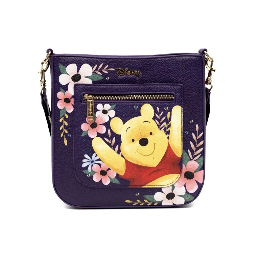 Disney Purple Winnie the Pooh Women's CrossBody - WondaPop Brand New